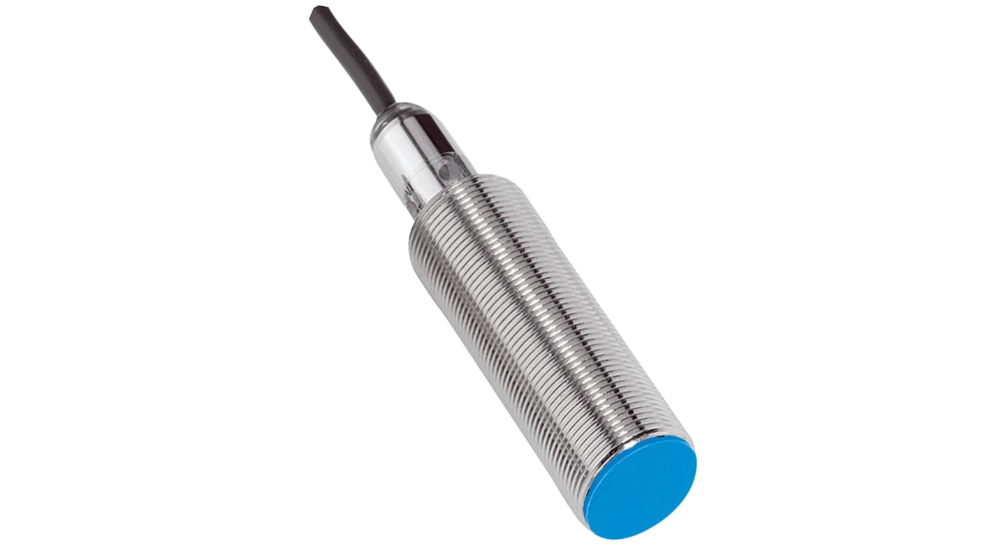 Sensore di prossimità cilindrico Sick IME18-12BPSZW2S, PNP, M18, rilevamento 12 mm, IP67, -25/+75 °C.