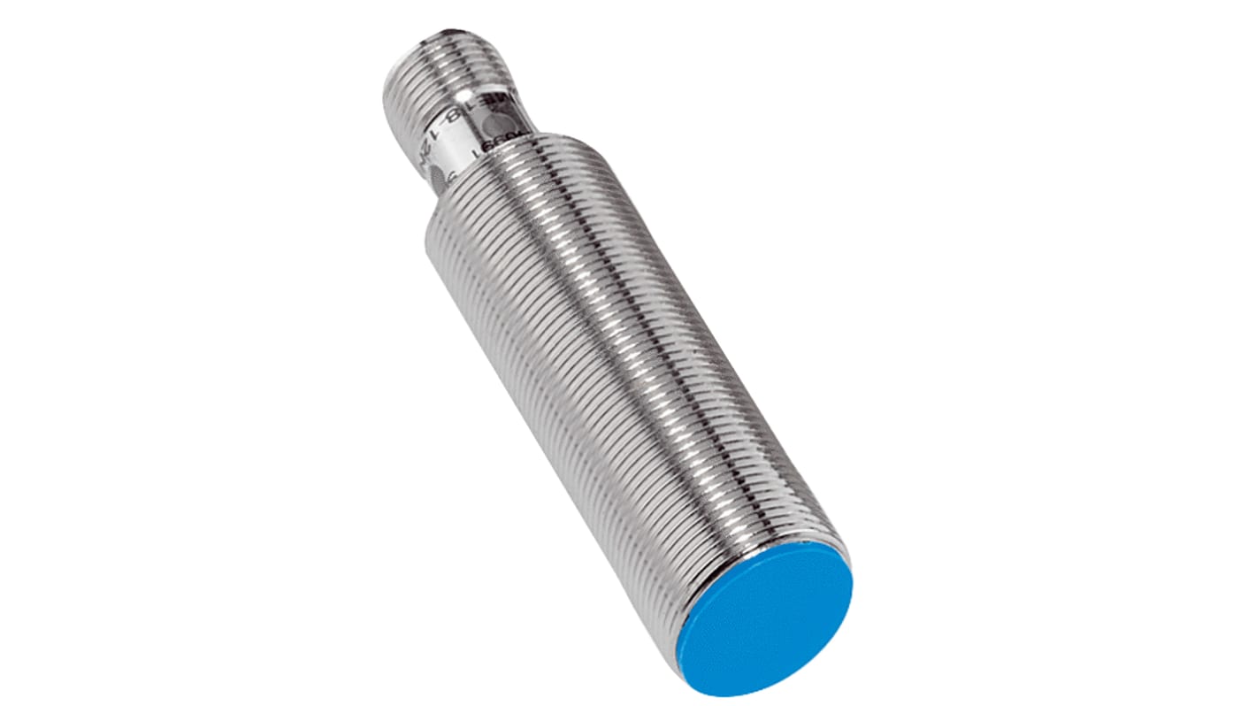Sensore di prossimità cilindrico PNP Sick IME18-12BPOZC0S, M18 x 1, portata 12 mm, grado di protezione IP67.