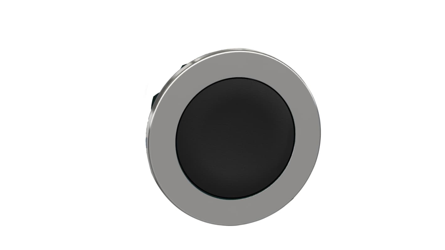 Attuatore pulsante instabile ZB4 di Schneider Electric, diametro 30 mm, colore nero, protezione IP66/IP67/IP69K, installazione semplice.