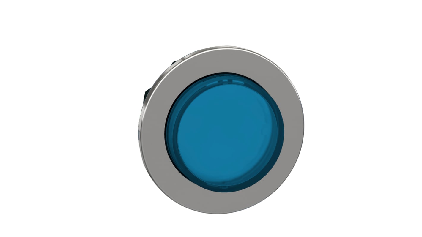Lente per spia Schneider Electric ZB4FW163, illuminazione blu, design rotondo, resistente a vibrazioni, -40 a 70 °C.
