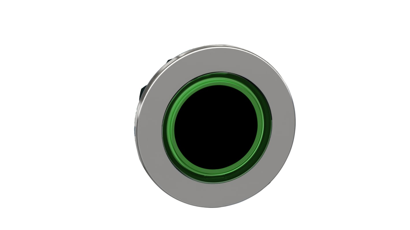 Attuatore pulsante verde Schneider Electric ZB4FW933, rotondo, diametro foro 30 mm, montaggio a filo, protezione IP66/IP67/IP69K.
