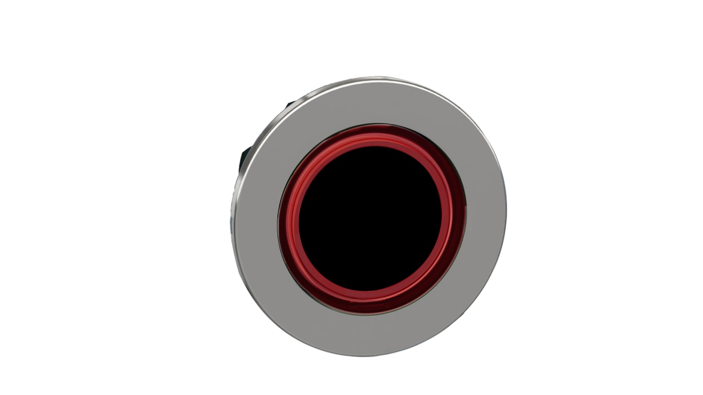 Attuatore pulsante rosso ZB4 di Schneider Electric, diametro foro 30 mm, montaggio a filo, protezione IP66/IP67/IP69K.