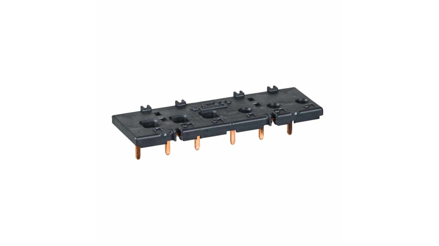 Connettore di potenza Schneider Electric LAD9V5 per TeSys D, compatibile con LC1D09 a LC1D38, garantisce connessioni sicure.