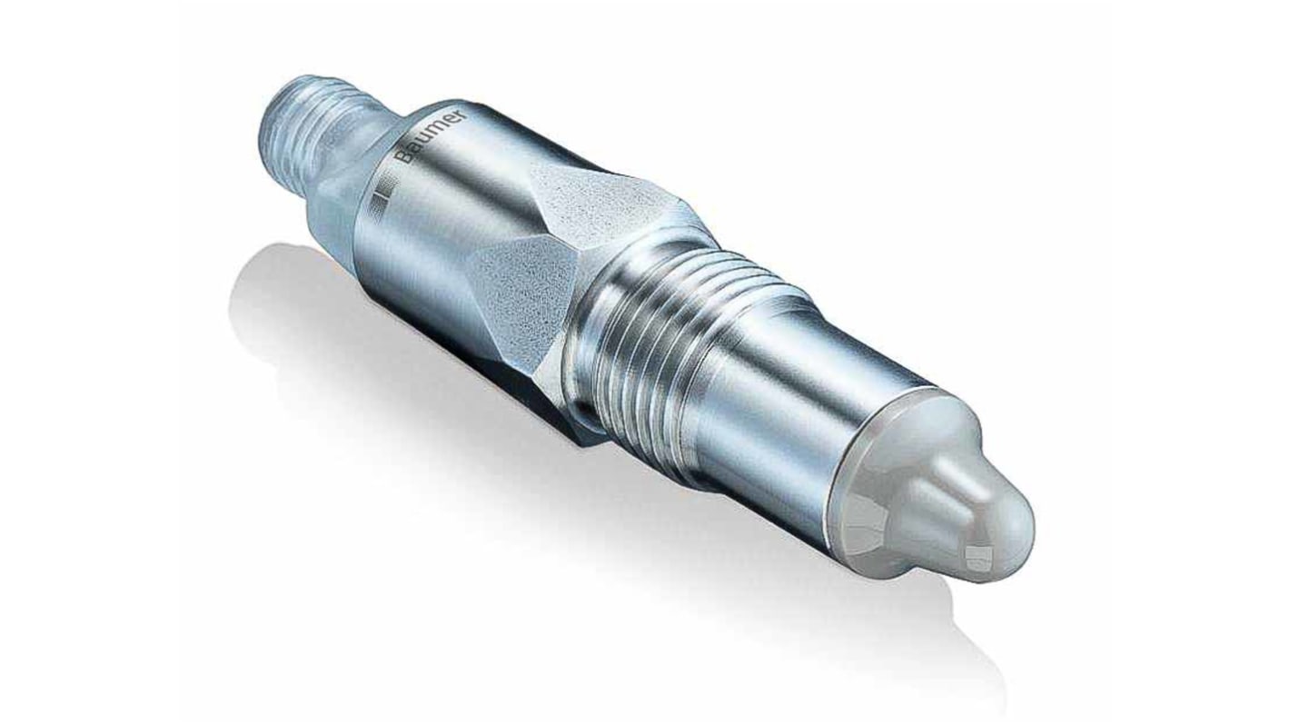 Interruttore di livello Baumer LBFH-21.010.A03020.3.4003.0 in acciaio INOX, montaggio inferiore, tecnologia di scansione della frequenza.