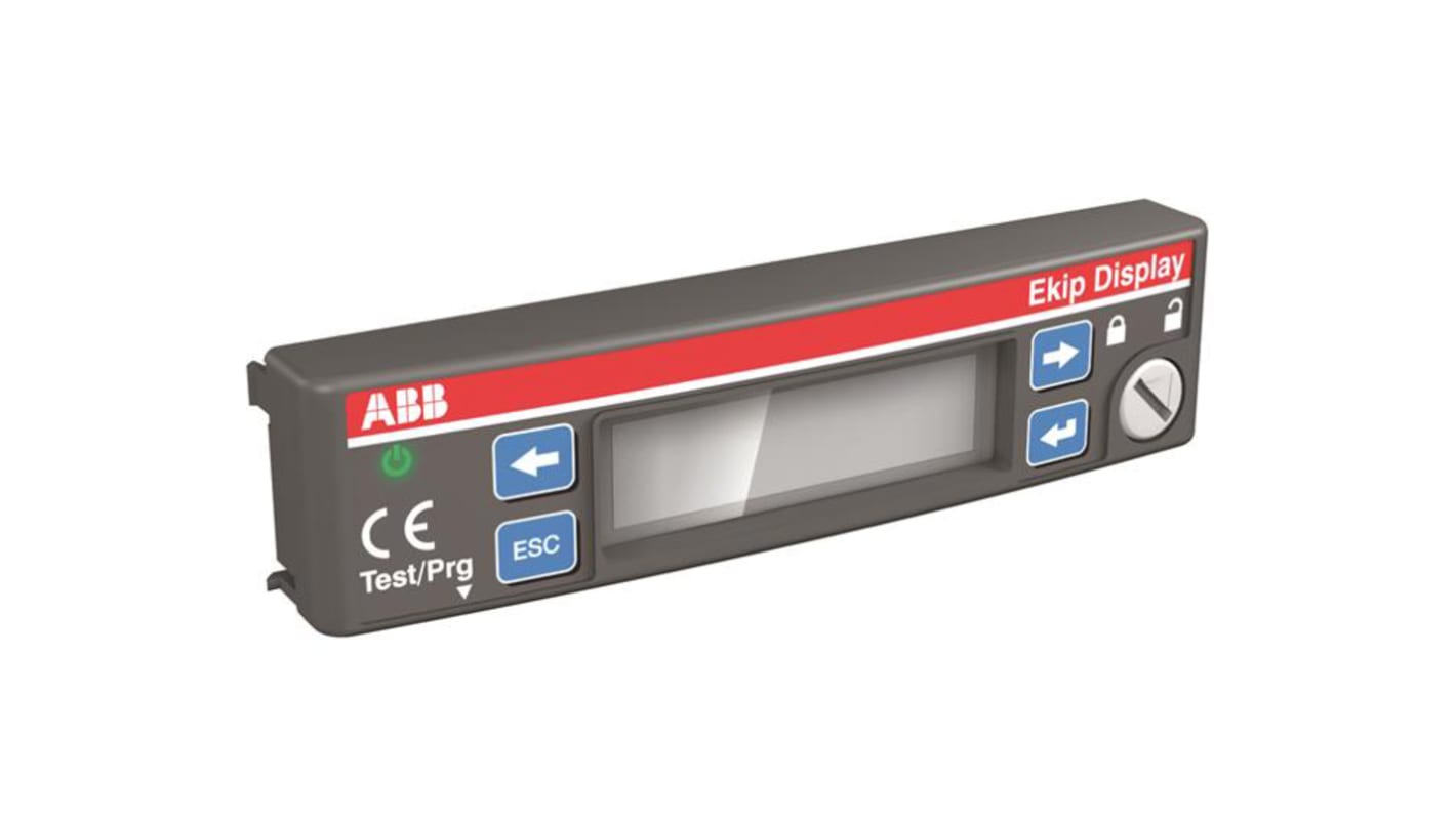 Unità display frontale EKIP ABB 68659 per EKIP XT2 e XT4, progettata per visualizzazione dati e integrazione semplice.