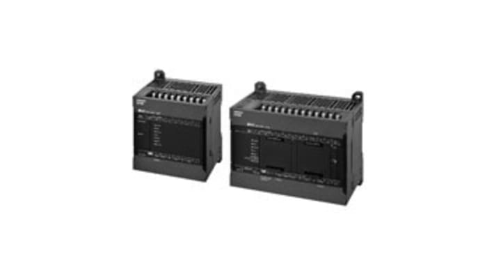 Omron CP2E-N30DT-D, micro PLC per comunicazione macchina-macchina, 18 ingressi, 12 uscite, montaggio a pannello, 9 x 80 x 110 mm.