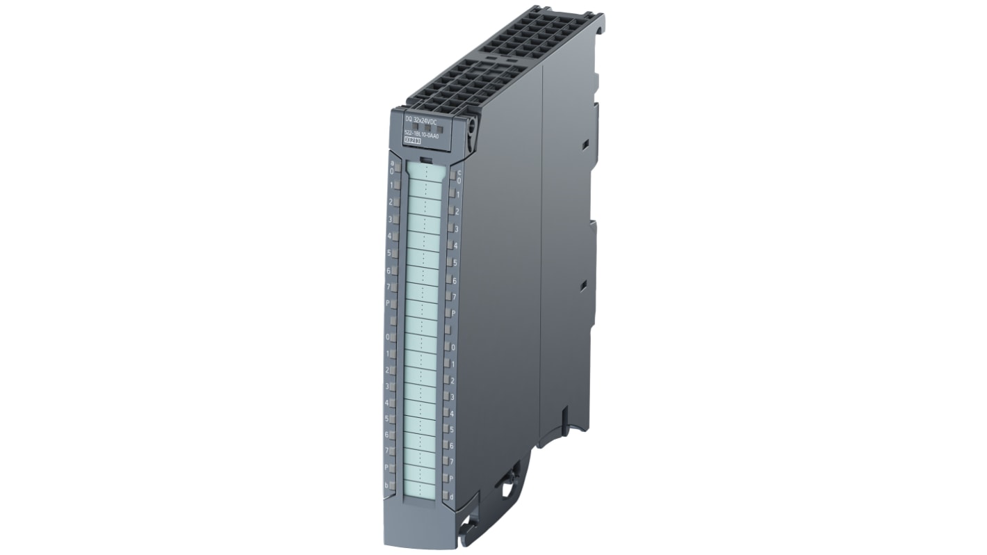 Modulo I/O PLC Siemens S7-1500, 32 uscite 24V - 6ES7522-1BL10-0AA0: Protezione IP20, indicatore LED, bassa perdita di potenza.