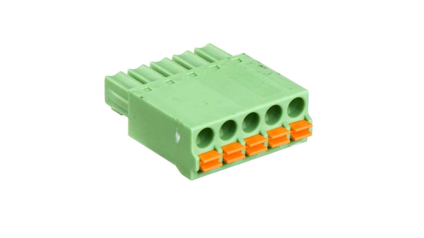 Connettore a molla Schneider Electric A9XC2412 per Acti 9 - 12 connettori a 5 pin, protezione distanziale e accessori per cablaggio efficiente. Conformità RoHS.