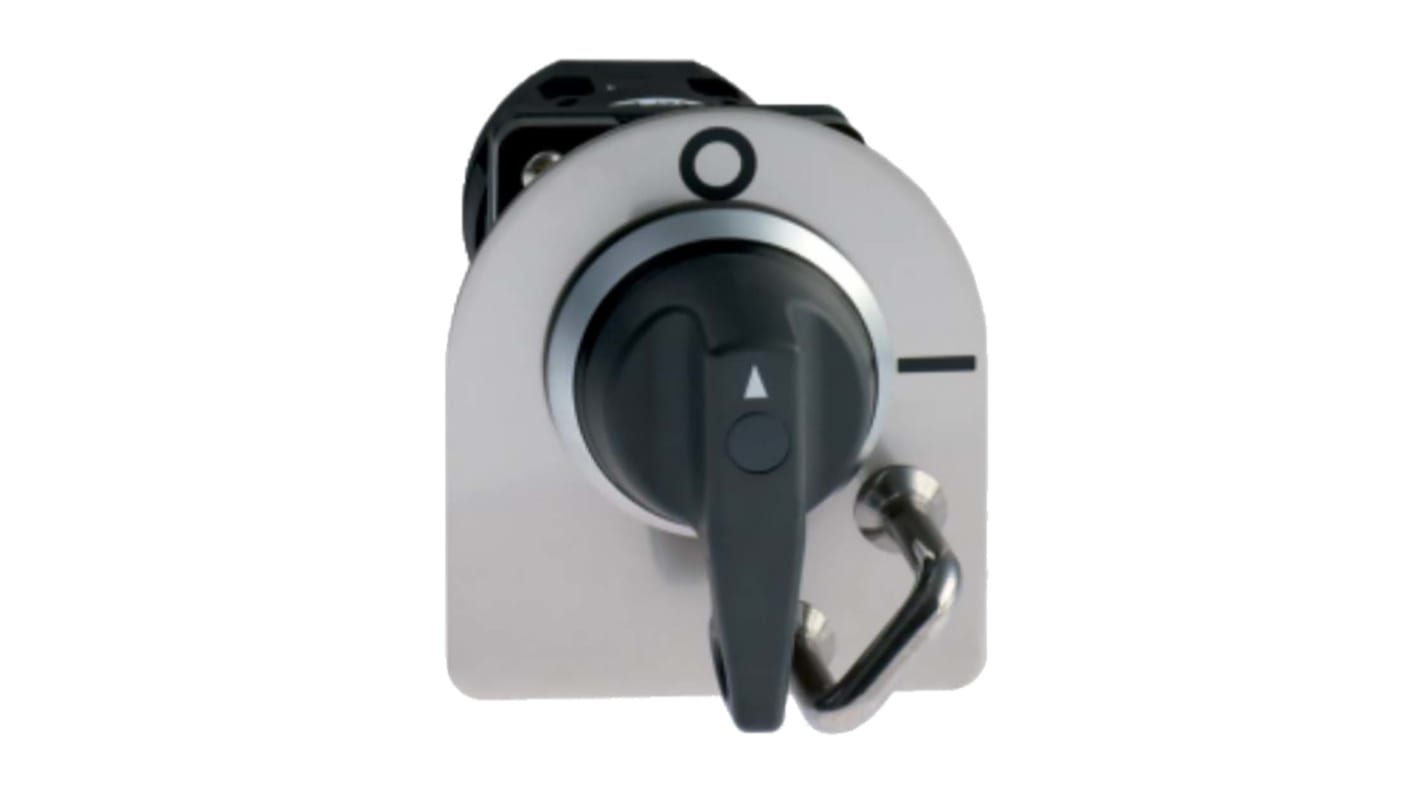 Modulo isolatore Schmersal 101209839, 2 poli, IP67, montaggio a flangia, corrente massima 20A, angolo di commutazione 90 gradi.