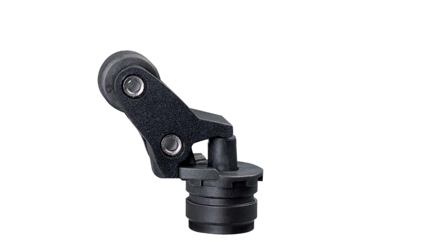 Leva con rotella angolare Schmersal PS215-T12-K230, struttura in zinco, contatti in argento, IP66/IP67, 10 milioni di operazioni.