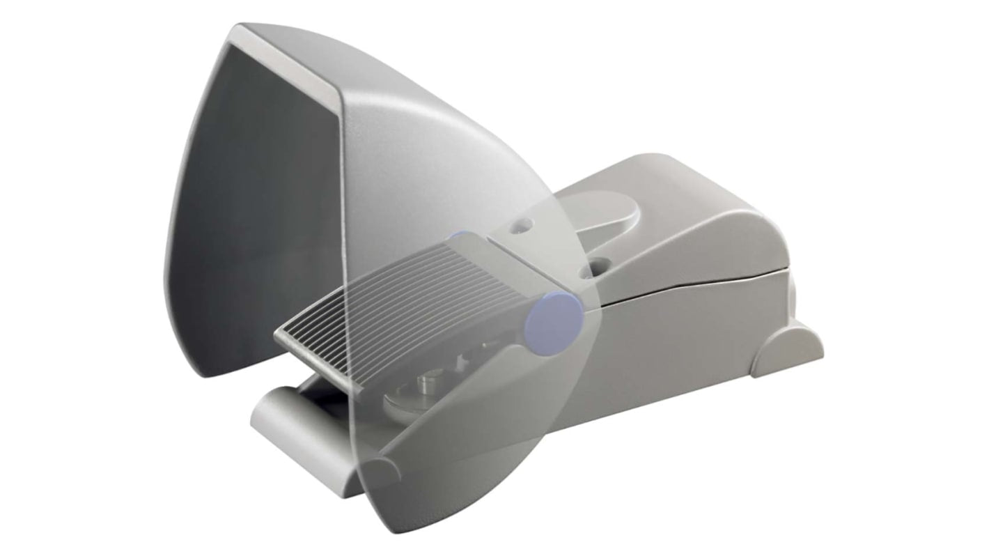 Interruttore a pedale momentaneo Schmersal 151181543, configurazione NC/NO, grado di protezione IP65, per applicazioni industriali.