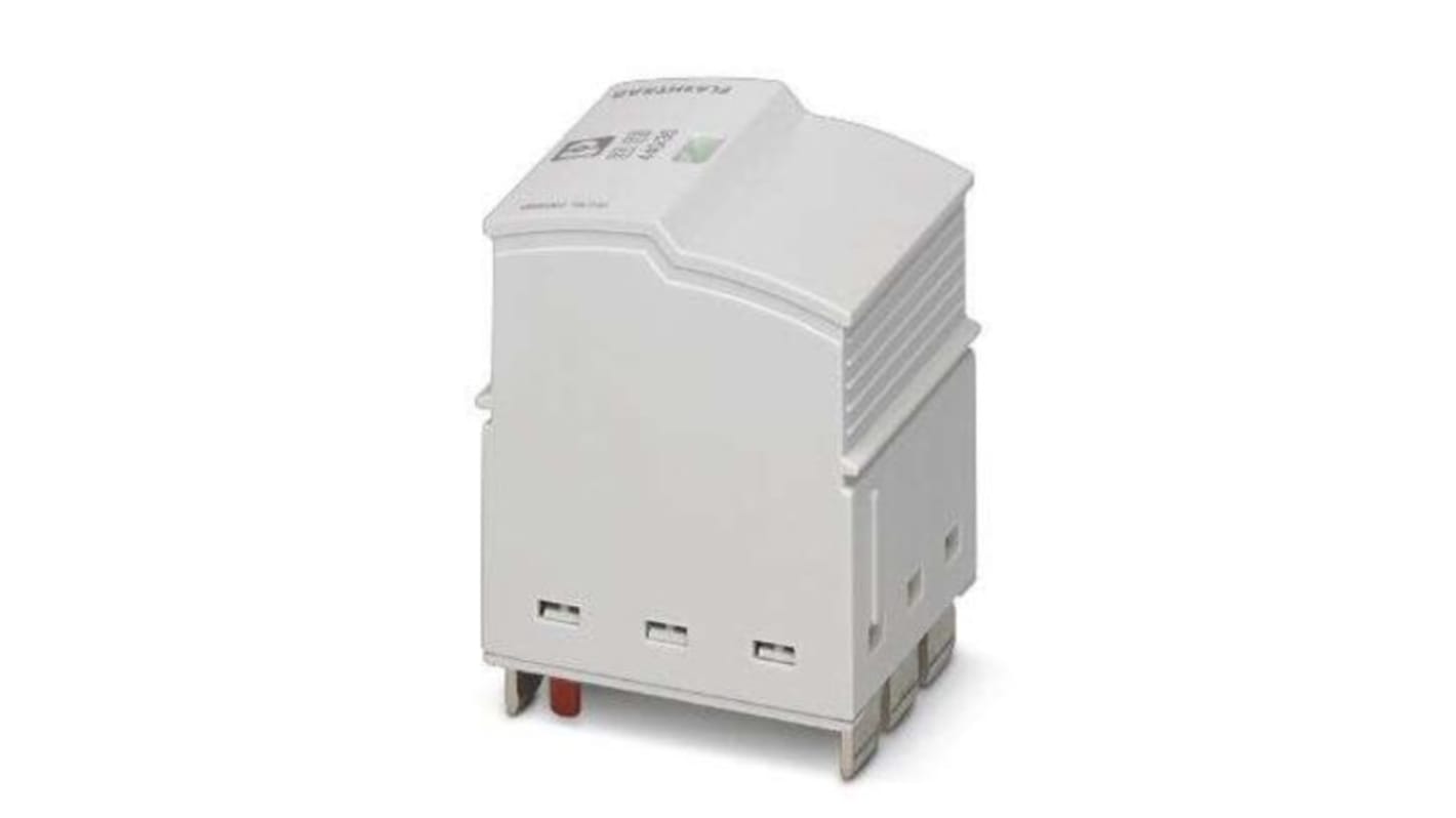 Phoenix Contact, protezione da sovracorrente per guida DIN, 100kA, -40/+80°C, con indicatore di stato ottico e meccanico.