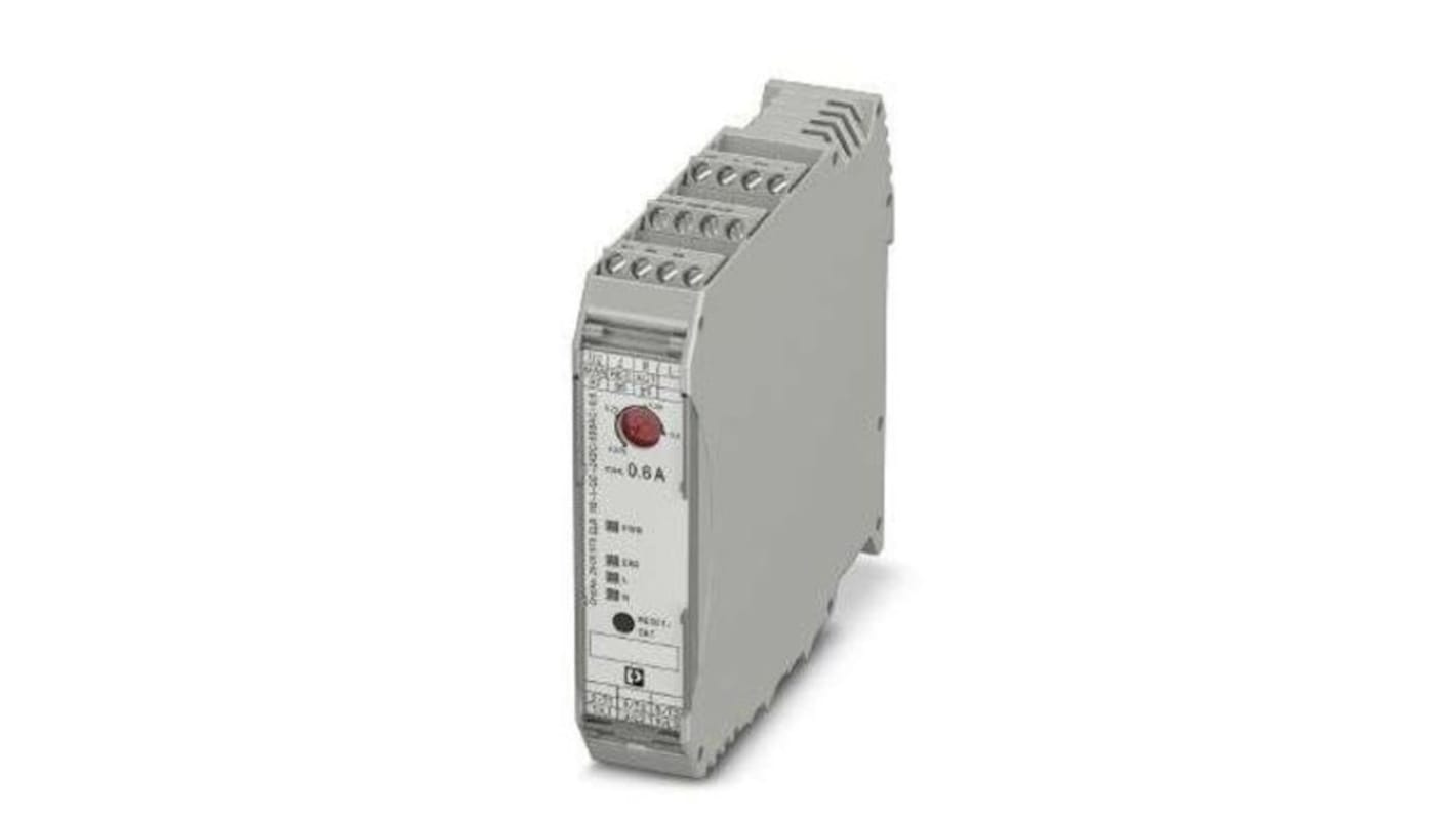 Starter motore avanzato Phoenix Contact 2900573, per motori 3 c.a. fino a 500 V, corrente 0,6 A, controllo 24 V c.c., IP20.