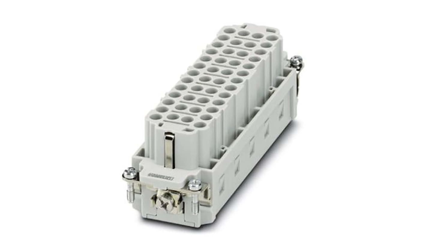 Connettore di potenza Phoenix Contact 1014423 serie HC-BB46, 16A, 46 vie, lega di rame, -40 °C a 125 °C. Adatto per applicazioni industriali.