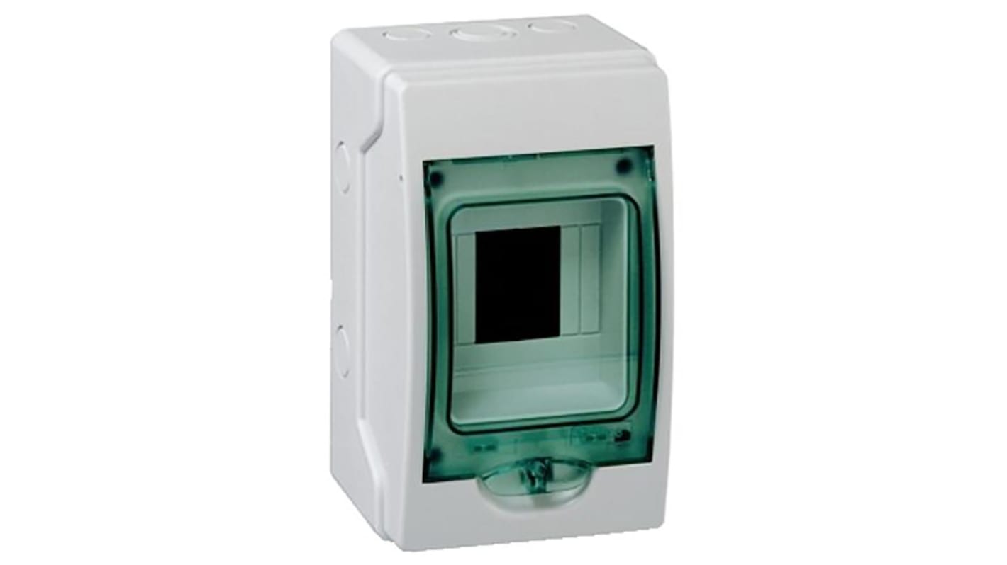 Quadro di distribuzione elettrica Schneider Electric 10312, 1 fase, 4 vie, 63 A, IP65, polimero autoestinguente, -25 a 60 °C.