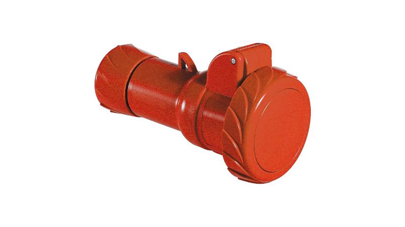 Connettore di alimentazione Schneider Electric PratiKa Fast, 3P + N + E, 16A, 415 V, montaggio a pannello, IP67, colore grigio.