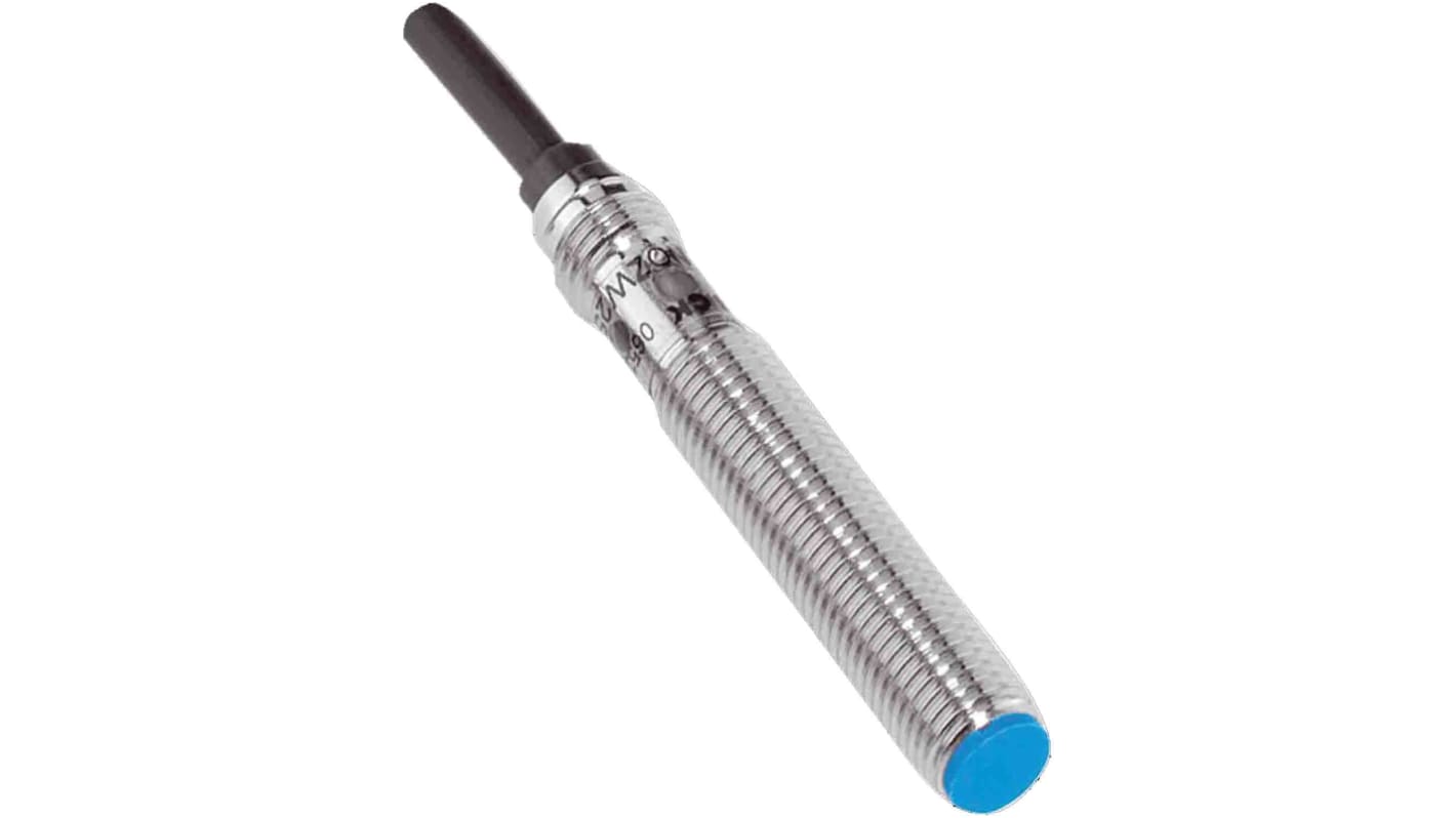 Sensore di prossimità cilindrico NPN Sick IME08-1B5NSZW2S, M8 x 1, rilevamento 1,5 mm, IP67, metallo, 52 mm x 8 mm.