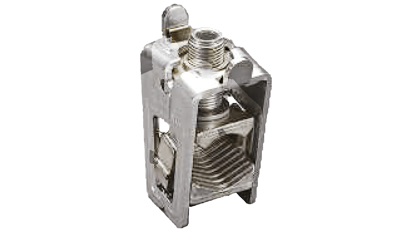 Barra di distribuzione Siemens Sentron 8US1941-2AA01, amperaggio 500A, design compatto, montaggio su supporti longitudinali.