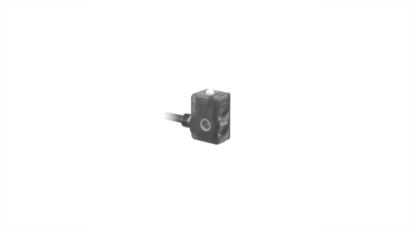 Sensore fotoelettrico rettangolare Baumer FHCK 07P6901/KS35A, rilevamento 60 mm, uscita PNP, grado di protezione IP 65.