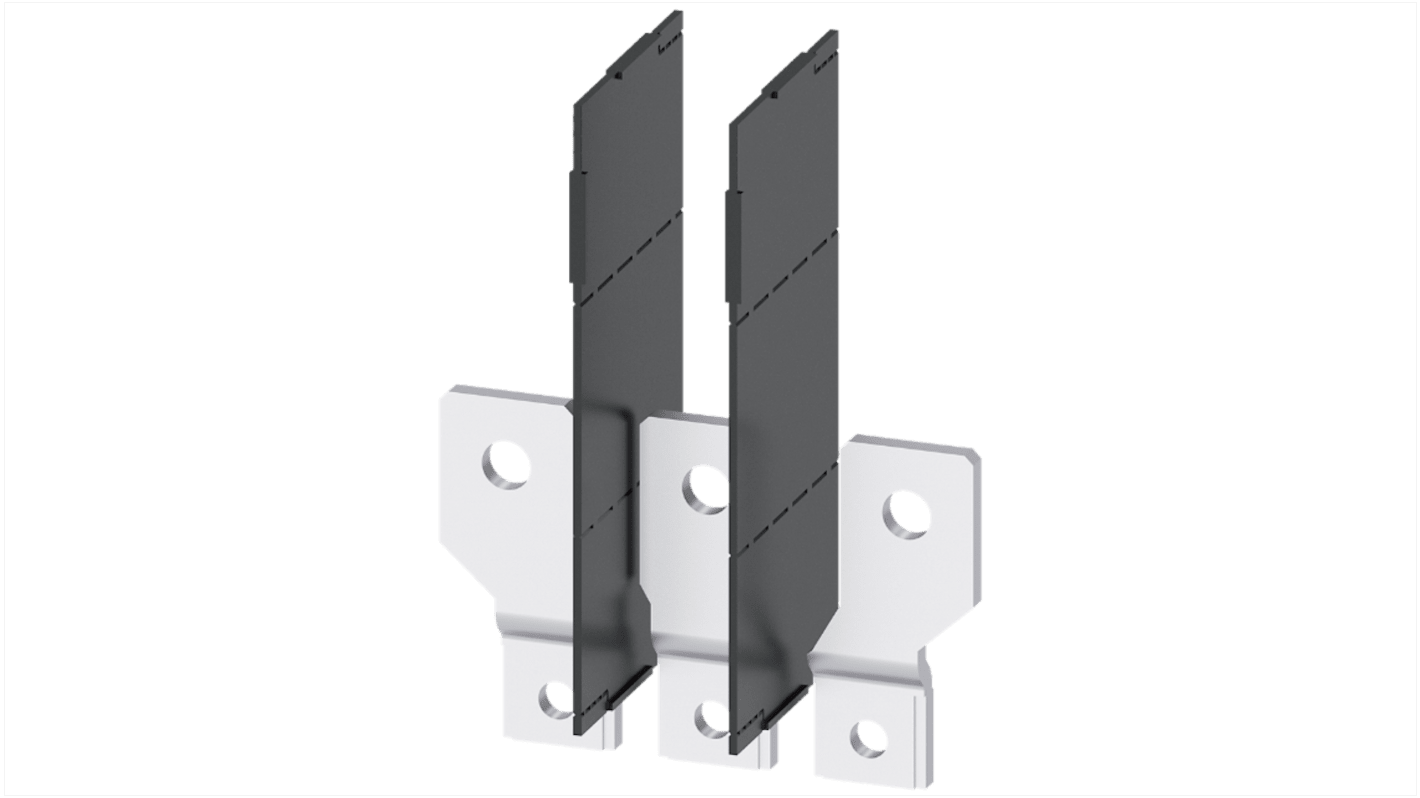 Connettore bus separato Siemens 3VA9253-0QC00 per 3VA1 250 - Approvazione EAC. Ideale per interruttori automatici, affidabile e performante.