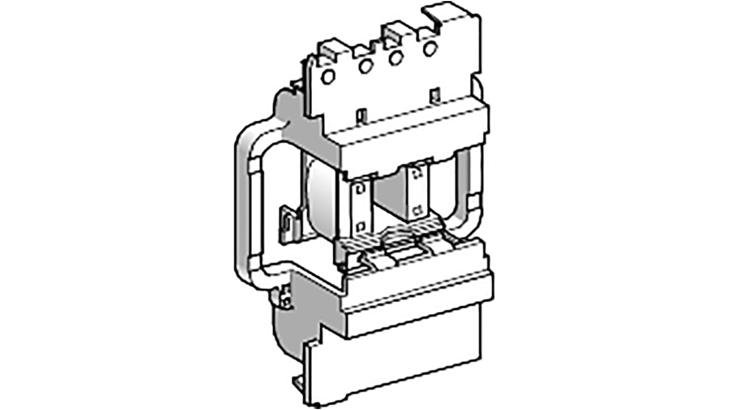 Bobina contattore Schneider Electric LX4D8MD per serie LC, 220 V c.c., peso 0,3 kg, compatibile con TeSys.