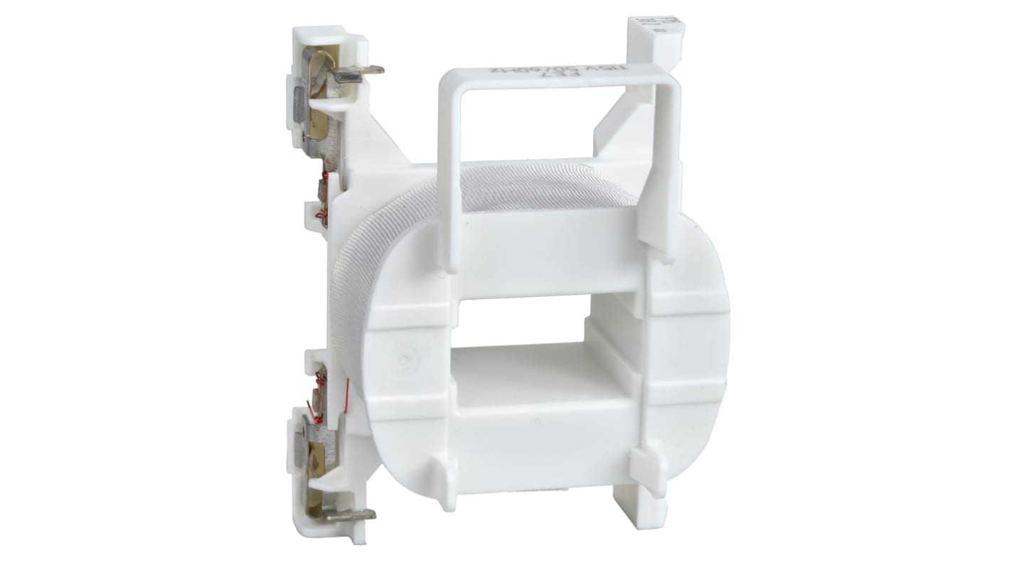 Bobina contattore Schneider Electric LXD1R7, 440 V c.a., per serie LC, durata meccanica fino a 15 milioni di cicli.