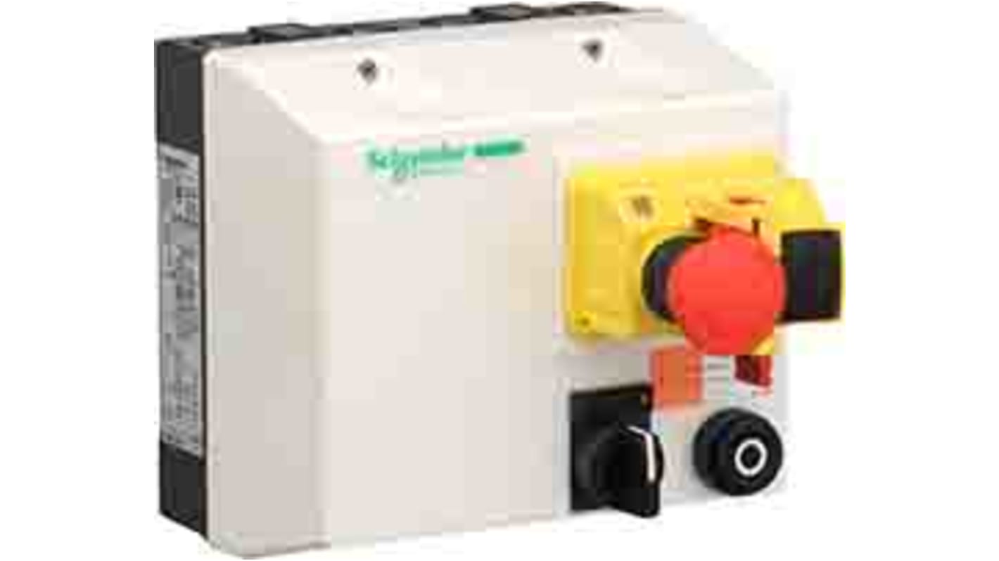 Starter DOL manuale Schneider Electric LG8K06M706 per motori, 0.55 kW, 230 V, 3 fasi, IP55, conforme EU RoHS.