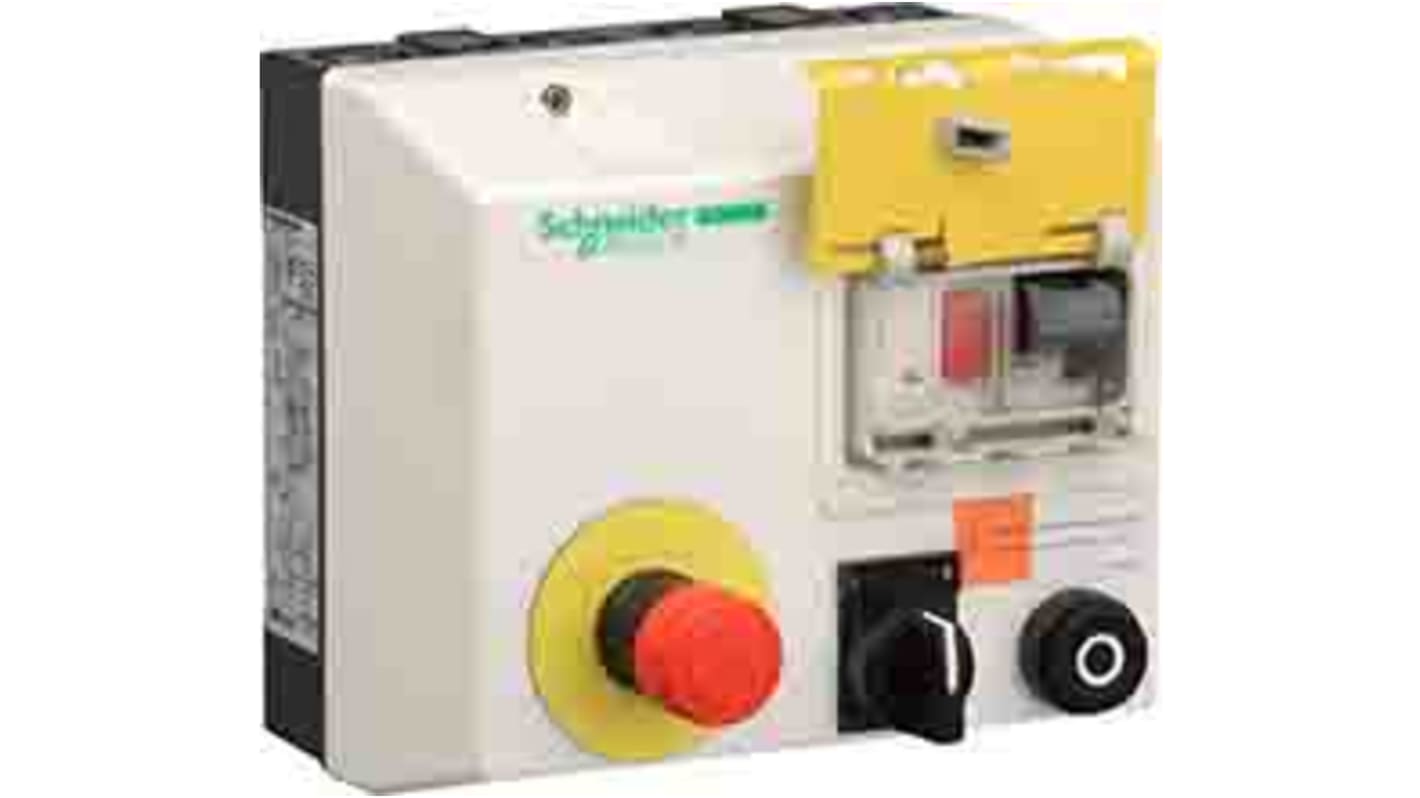 Starter DOL manuale Schneider Electric LG8K09N714, 3 fasi, 4 kW, 10 A, IP55, conforme RoHS.