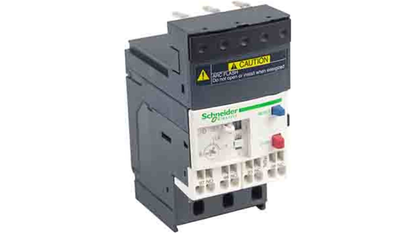 Relè di sovraccarico termico Schneider Electric LRD163, 13 A, 690 Vac, per avviamento e controllo motori TeSys.