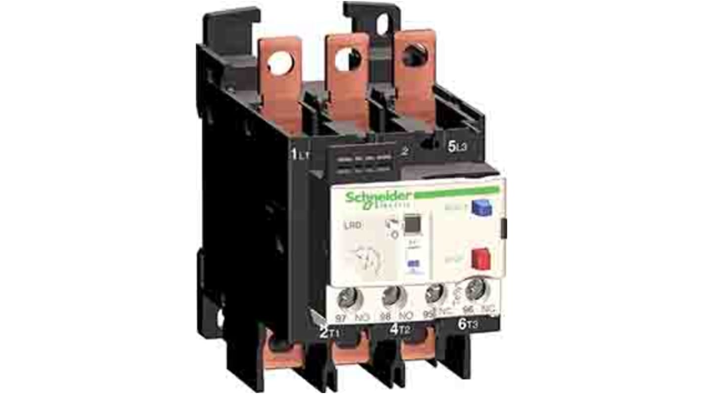 Relè di sovraccarico elettronico Schneider Electric LT4706M7S, 1NO + 1NC, carico motore 6 A, tensione 240 Vac, compatibile TeSys.