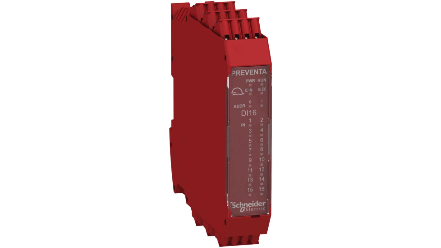 Controller di sicurezza Schneider Electric XPSMCMDI1600G, 20 I/O, 16 ingressi e 4 uscite, alimentazione 24 V c.c.