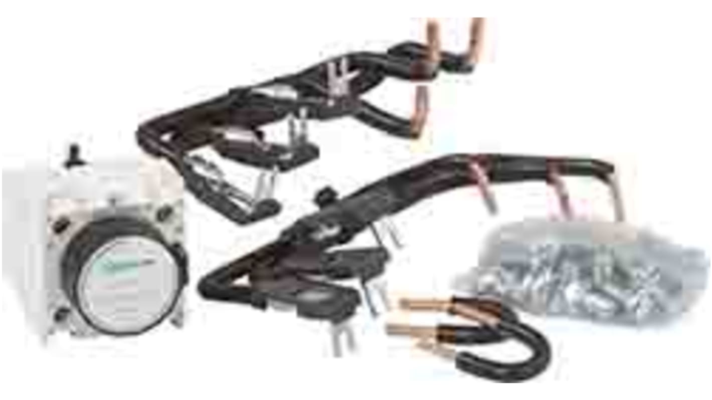 Kit di assemblaggio Schneider Electric LA9D5017 per starter stella-triangolo, compatibile con LC1D40-D50, include blocco meccanico.