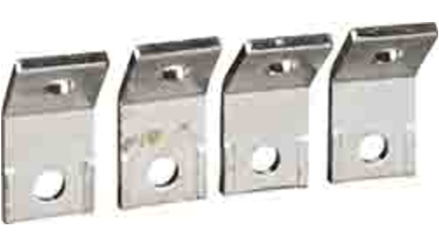 Prolunga terminale Schneider Electric LV432587 per interruttore NSX, set di 4 parti, angolo 45 gradi, compatibile con Compact NSX 400/630.