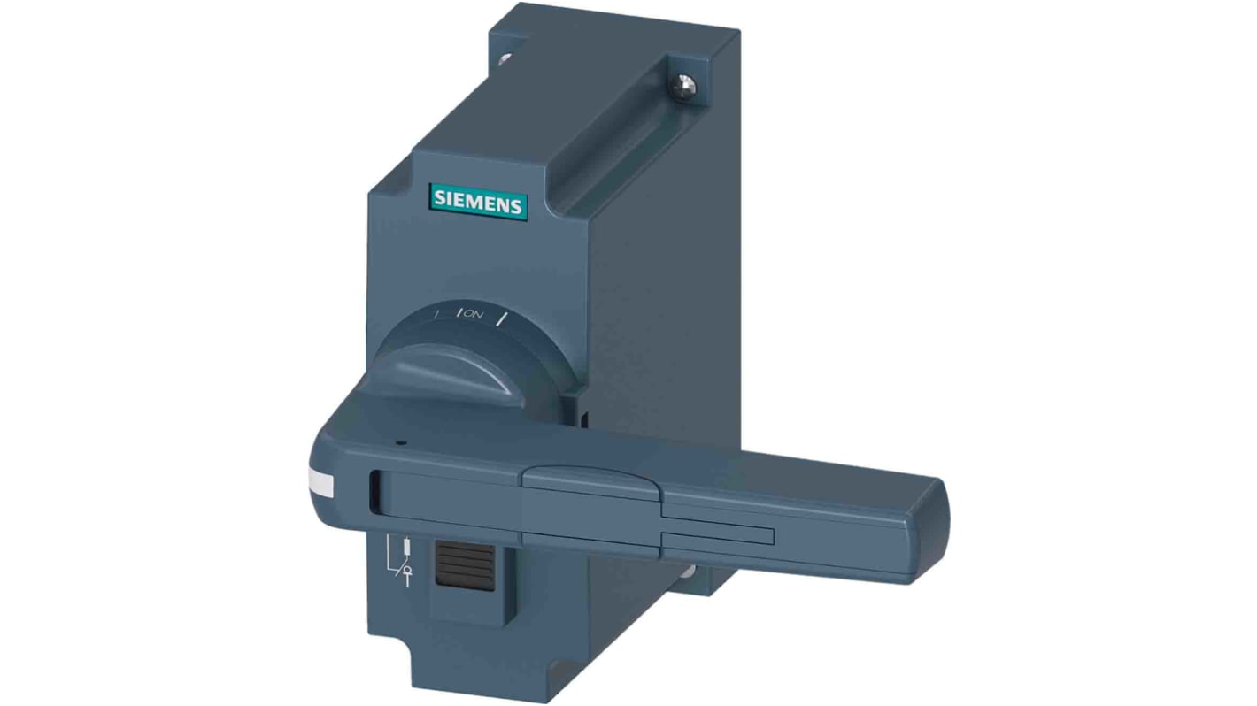 Selettore lucchettabile Siemens 3KF9401-1AA00, grigio, per sezionatore 3KF misura 4, bloccabile in posizione off.