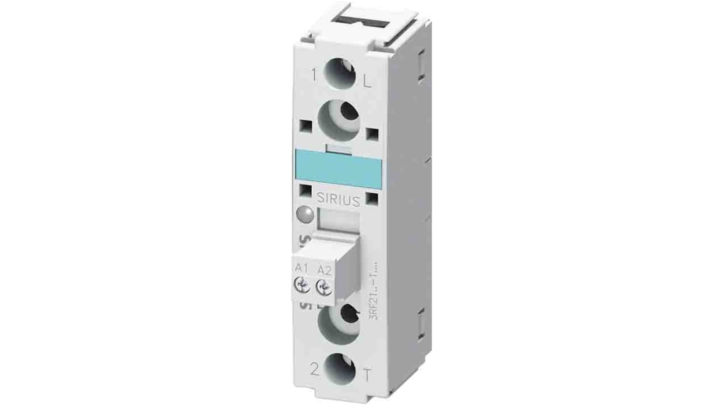Relè a stato solido Siemens 3RF2170-1AA45, commutazione a punto zero, IP20, -25/+60°C, 600V. Ideale per applicazioni industriali.