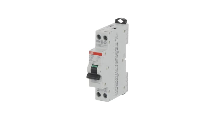 Interruttore magnetotermico ABB 2CDS252280R0324, Tipo C, 32A, 6 kA, montaggio su guida DIN, dimensioni 18x70x70 mm, tensione 415V.