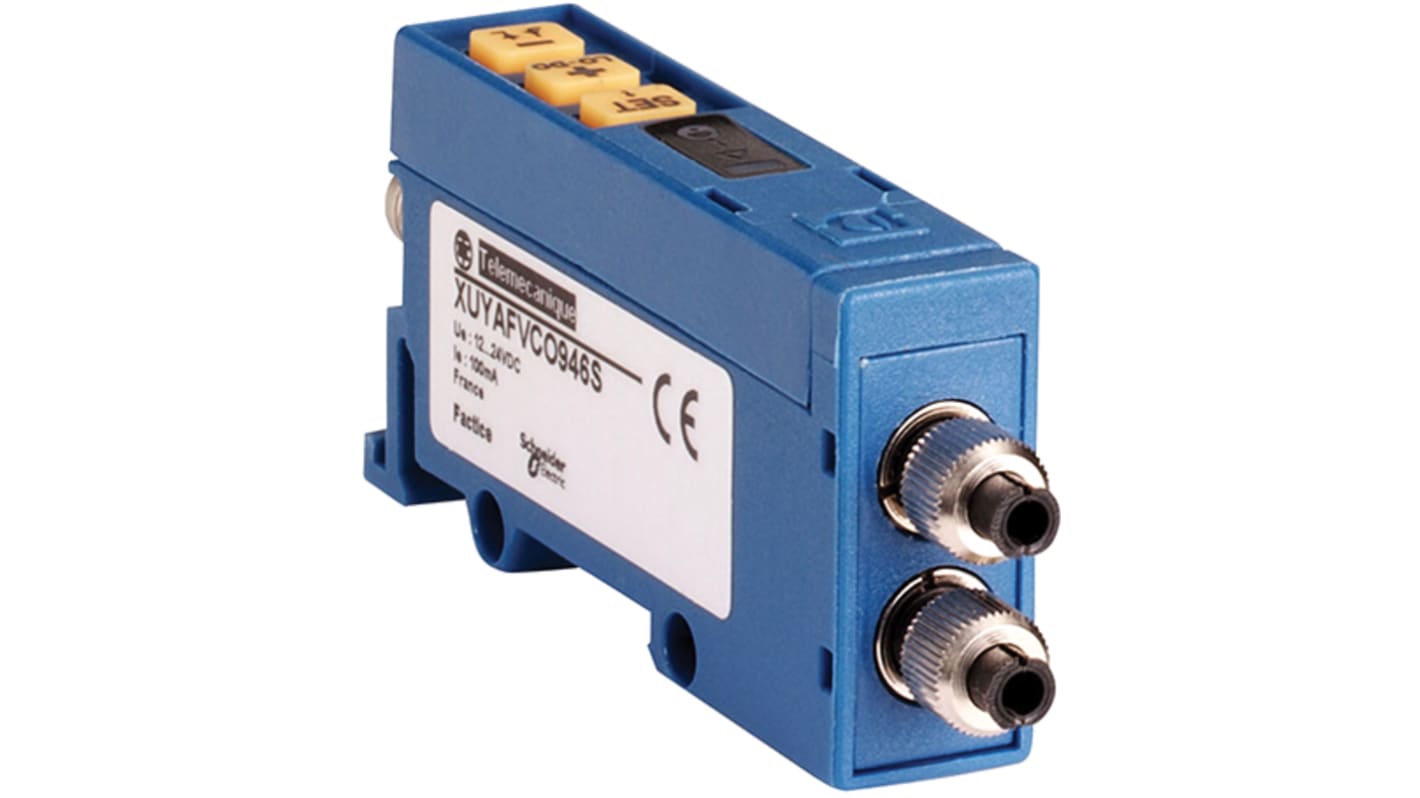 Sensore fotoelettrico Telemecanique Sensors XUYAFP946S, uscita PNP/NPN, grado di protezione IP65, cavo 2m, montaggio a fascio diretto.