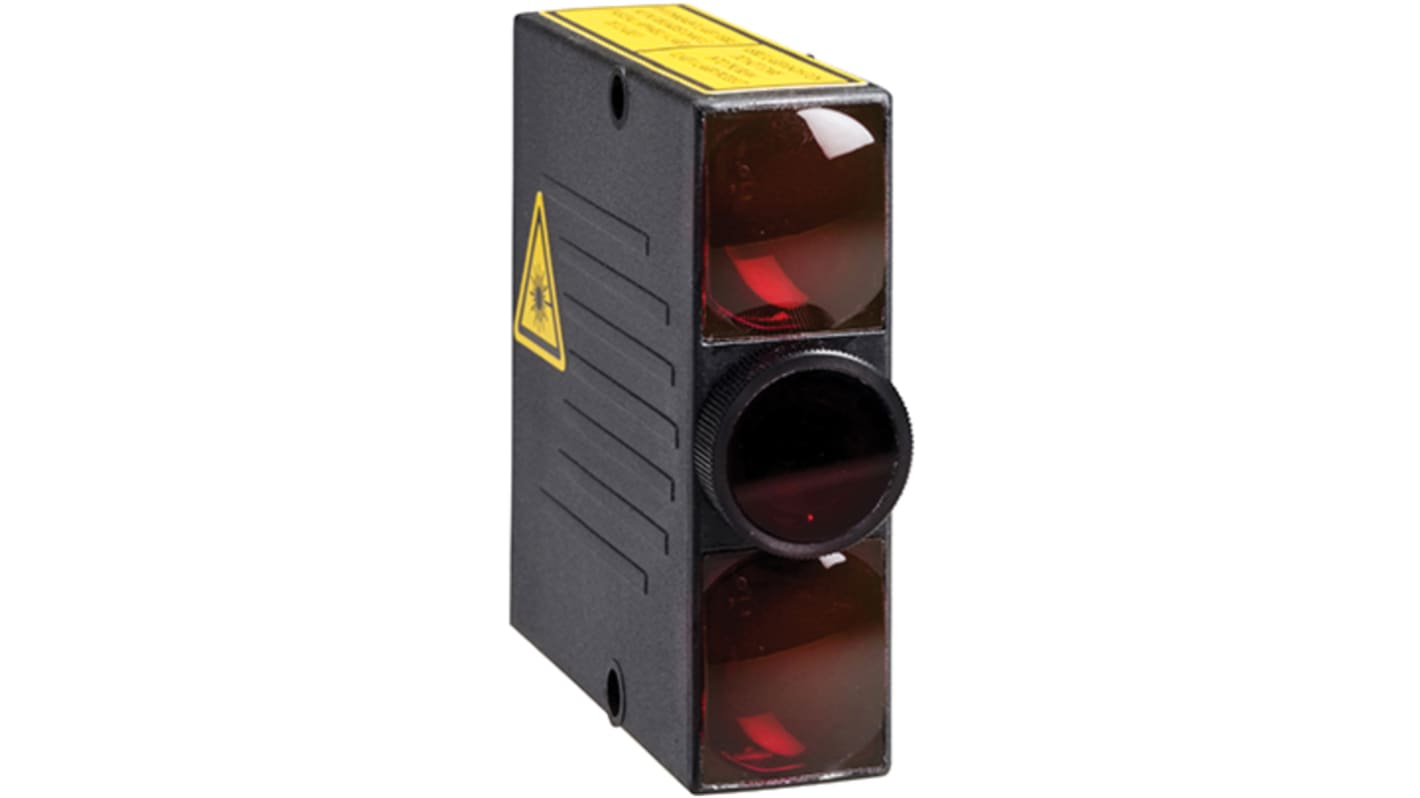Sensore fotoelettrico compatto Telemecanique Sensors XUYPS1LCO965S, rilevamento 50-300 mm, uscita PNP/NPN, grado di protezione IP65.