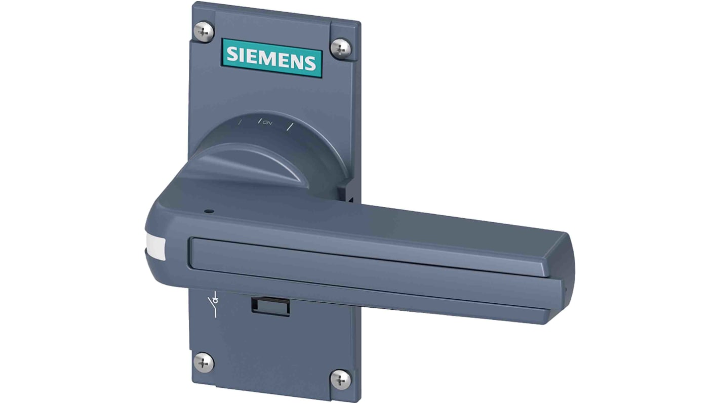 Selettore lucchettabile Siemens 3KD9301-1 per sezionatore 3KD, bloccabile con 3 lucchetti, grado di protezione IP30.