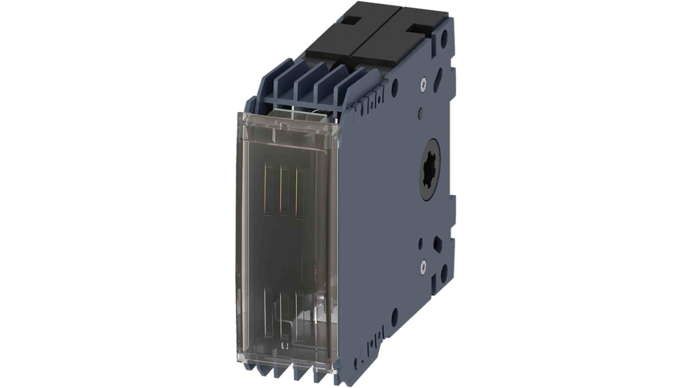Sezionatore portafusibili Siemens SENTRON 3KF9105-1AA00, grigio, compatibile con fusibili LV HRC, misura 1.