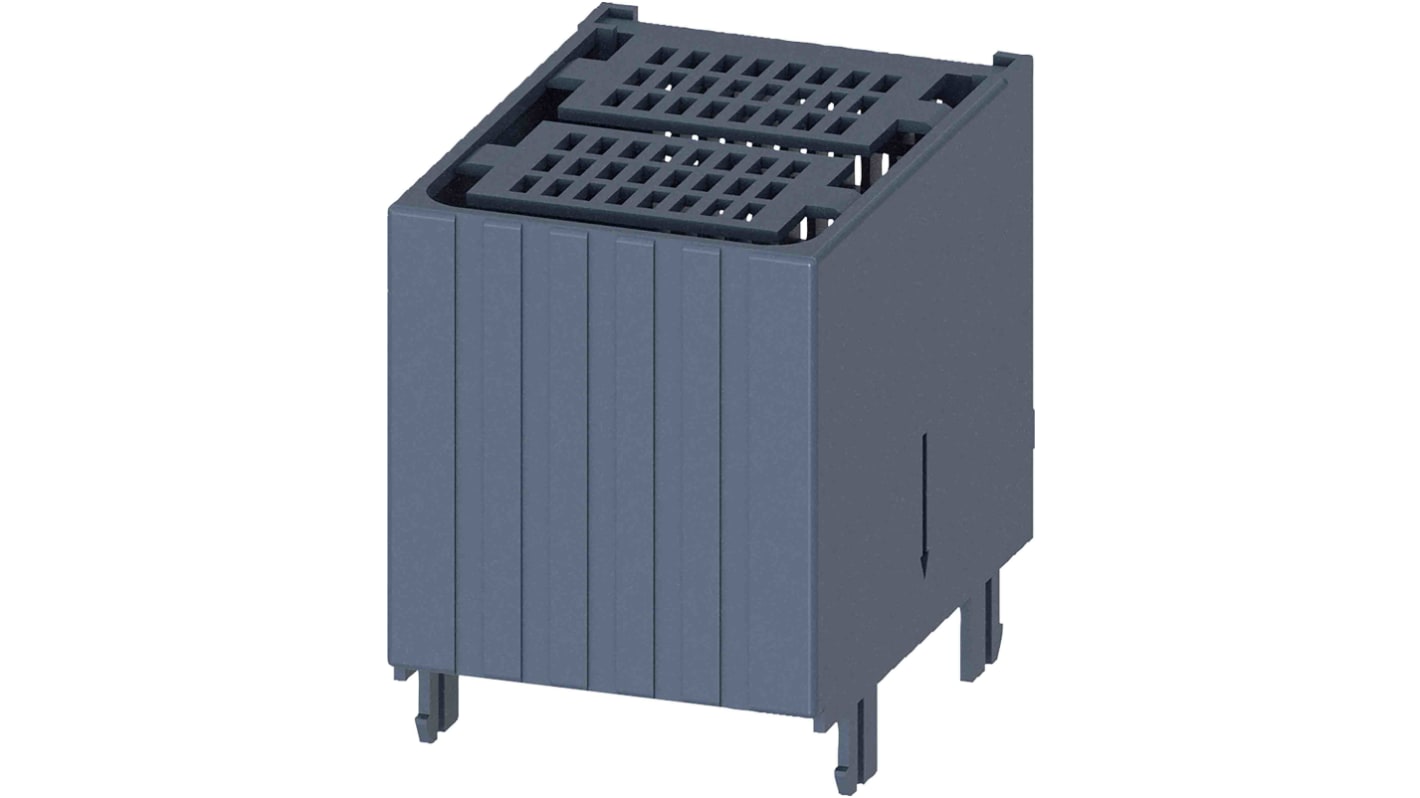 Coperchio per collegamento cavo Siemens 3KF9304-7, compatibile con sezionatori 3KF, lunghezza ridotta, contiene 6 unità.