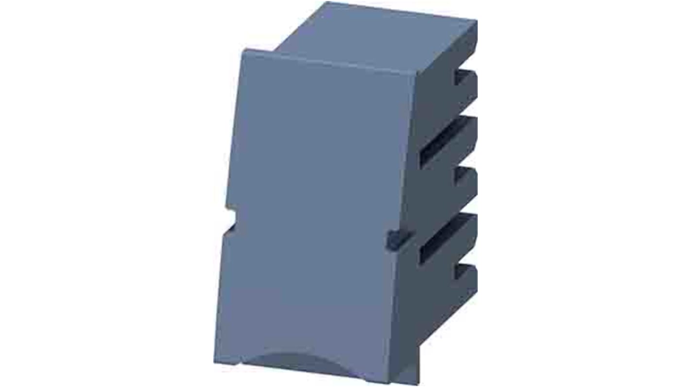 Piastra di estensione contattore Siemens 3RA6890-1AB per 3Ra19, connettore di prolunga IP20 per blocchi di espansione.