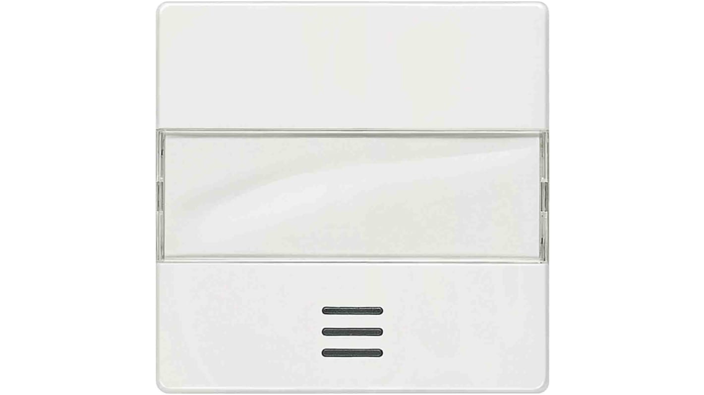 Interruttore a bilanciere Siemens, bianco, forma rettangolare, materiale termoplastico, dimensioni 55mm x 55mm, IP20.