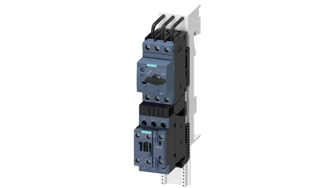 Starter DOL Siemens 3RA2120-4DD27-0AP0, 11 kW 690 V c.a. IP20 per motori industriali 1-3 fasi. Soluzione ottimale con design modulare.