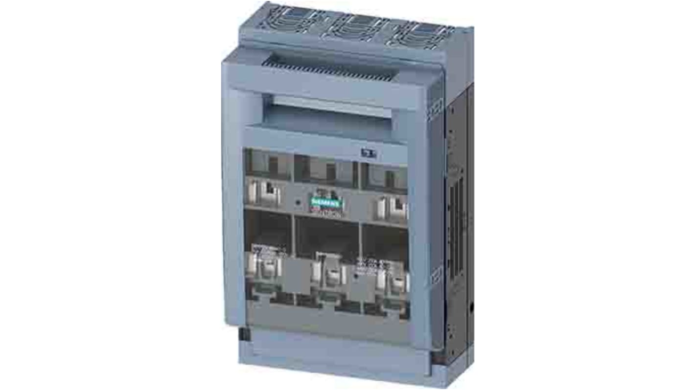 Sezionatore con fusibile Siemens 3NP1143-1DA20, 250A, 3P NH0/NH1 per impianti elettrici sicuri ed efficienti.