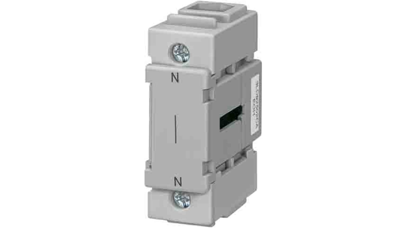 Contatto ausiliario sezionatore Siemens 3LD9250-2CA, per interruttori di emergenza 3LD2, montaggio anteriore.