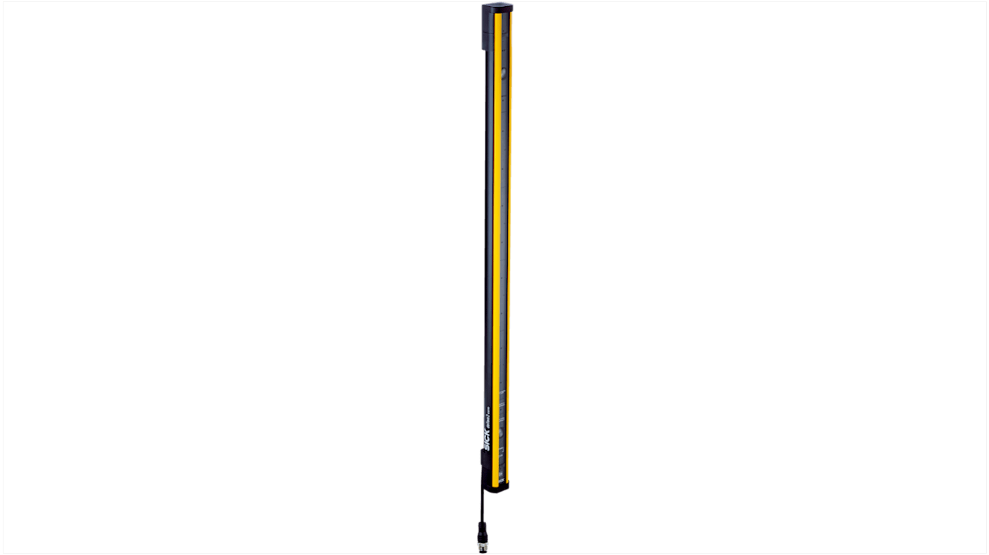 Barriera fotoelettrica Sick M2C-SA0250LA10, serie deTem2 Core, con fascio di 500mm, distanza di rilevamento 17m, grado di protezione IP69K.