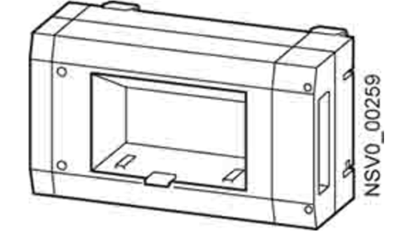 Unità di derivazione Siemens BD01-AK2M2/F, corrente nominale 35A, dimensioni 265 x 160 x 124mm, montaggio su guida standard.
