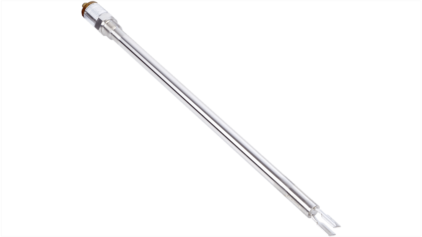 Interruttore di livello a vibrazione Sick LFV230-XXSGBTPM0200, montaggio G3/4, corpo in acciaio inox, temperatura -40/+150°C, compatibile IO-Link.