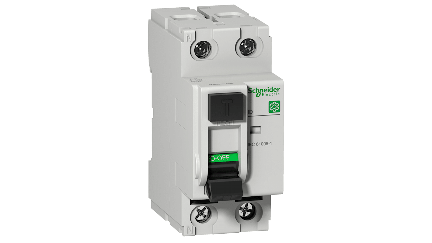 Interruttore differenziale Schneider Electric M9R31240, 2 poli, 40A, 30mA, montaggio su guida DIN, grado di protezione IP20/IP40.